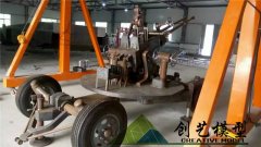 双37高射炮模型制作